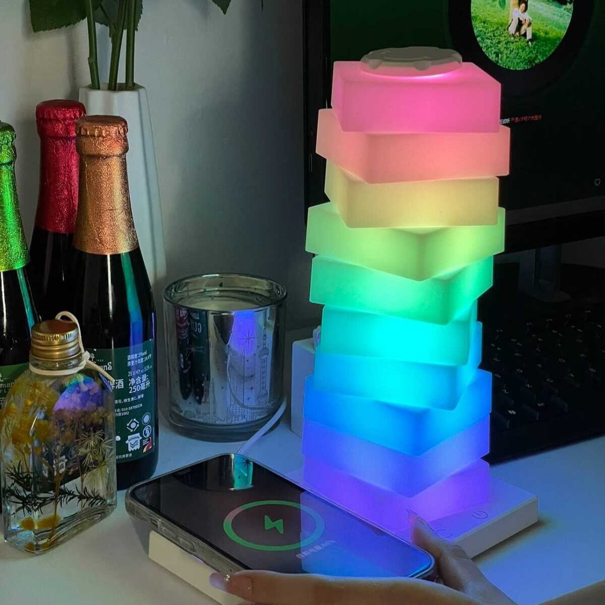 Struktura Tischlampe mit Ladegerät