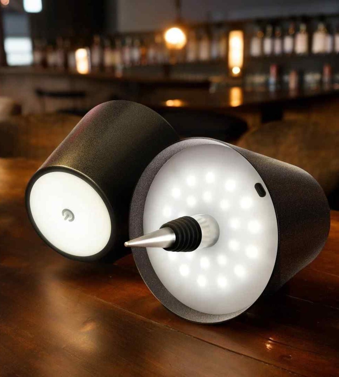 Luxuriöse LED-Flaschenlampe