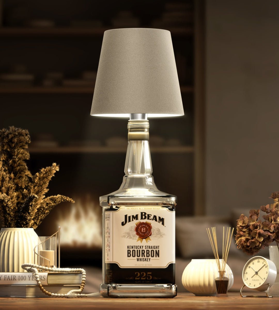 Luxuriöse LED-Flaschenlampe