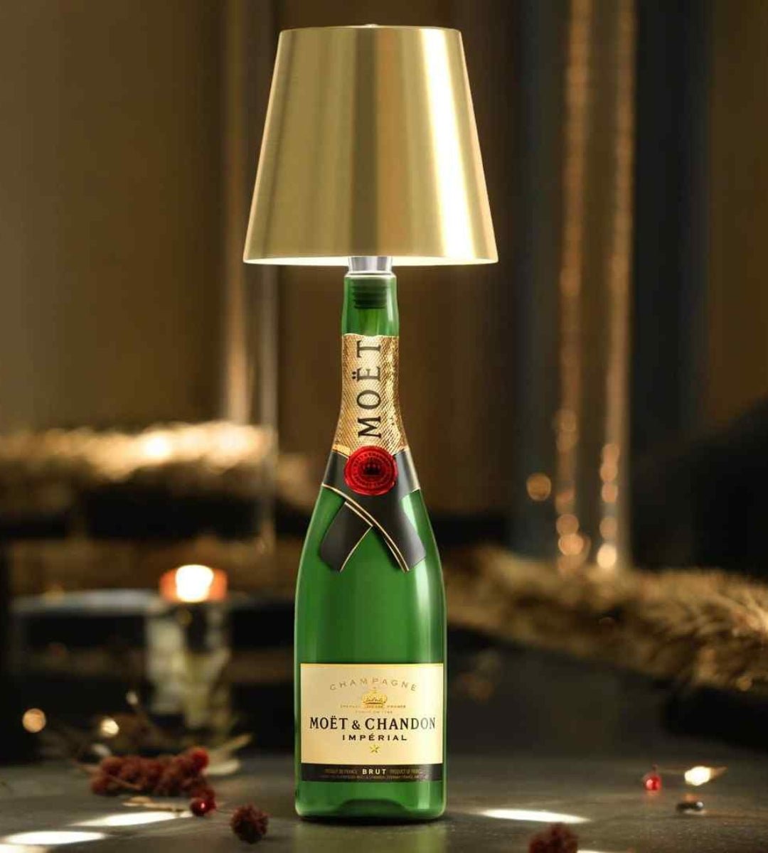 Luxuriöse LED-Flaschenlampe