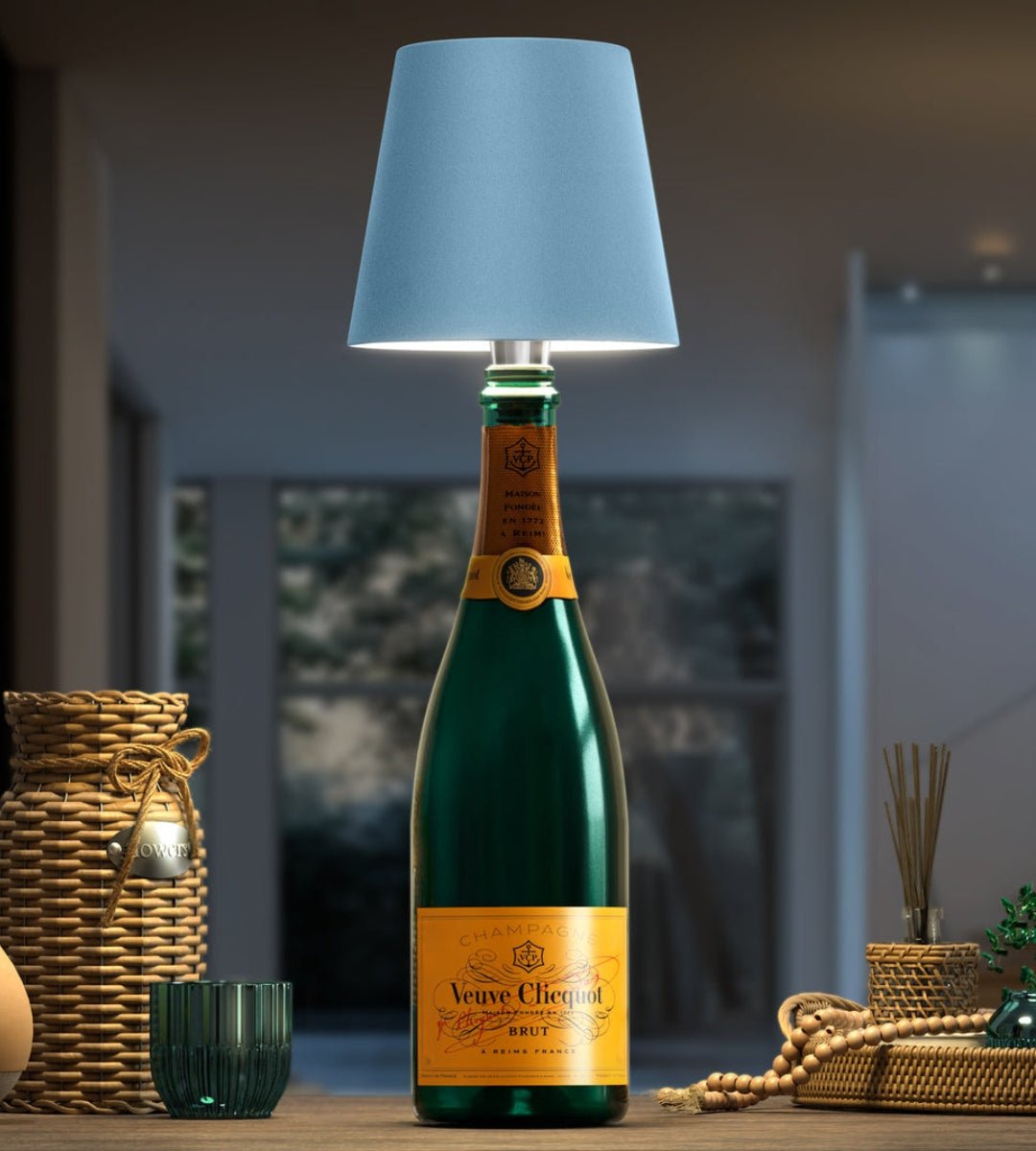 Luxuriöse LED-Flaschenlampe