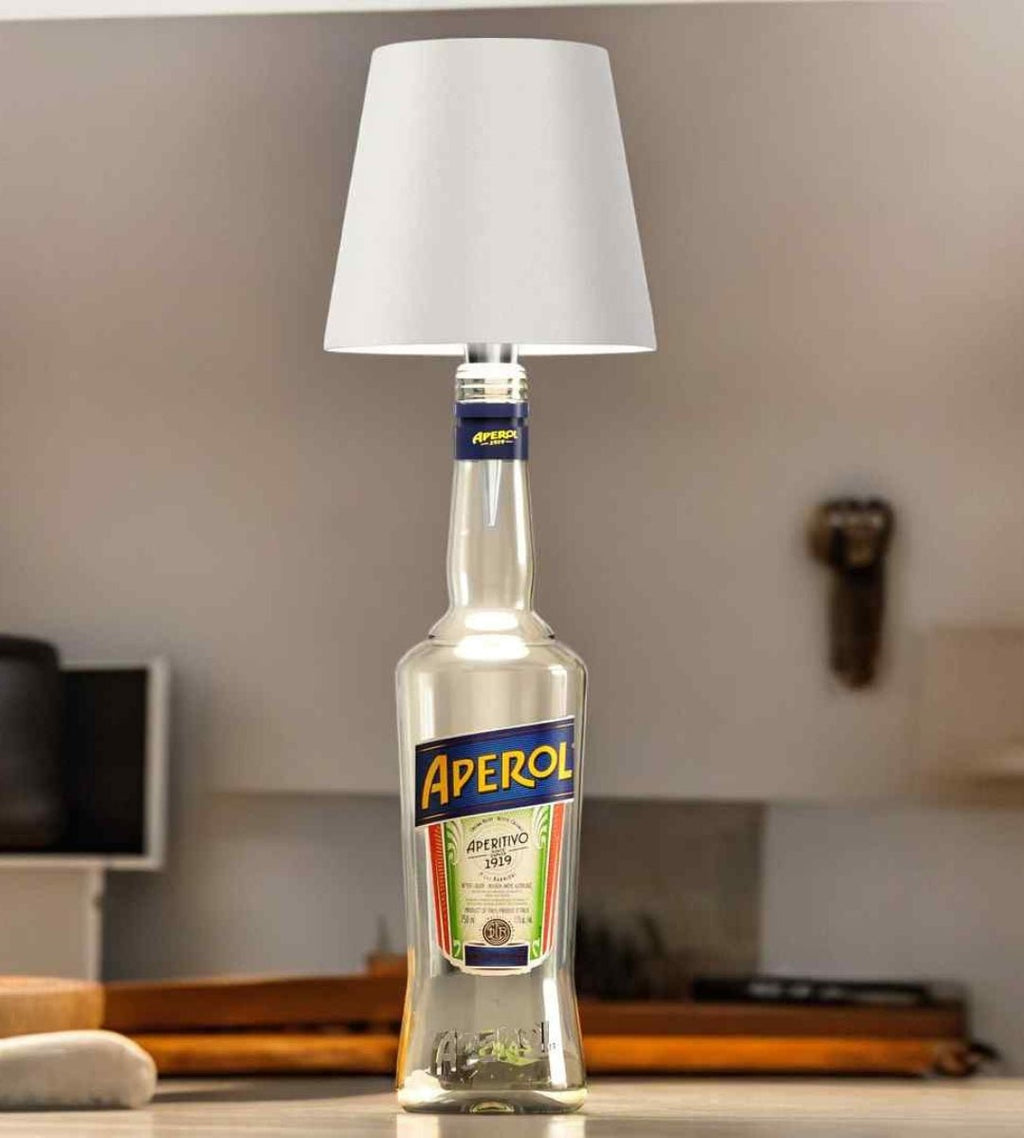 Luxuriöse LED-Flaschenlampe