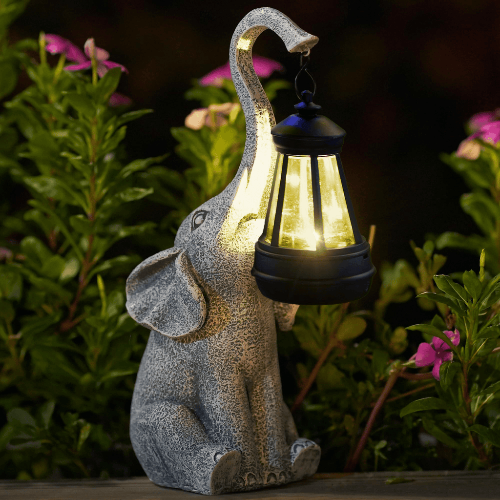 Elefant™ | Stimmungsvolle Solar-Außenbeleuchtung