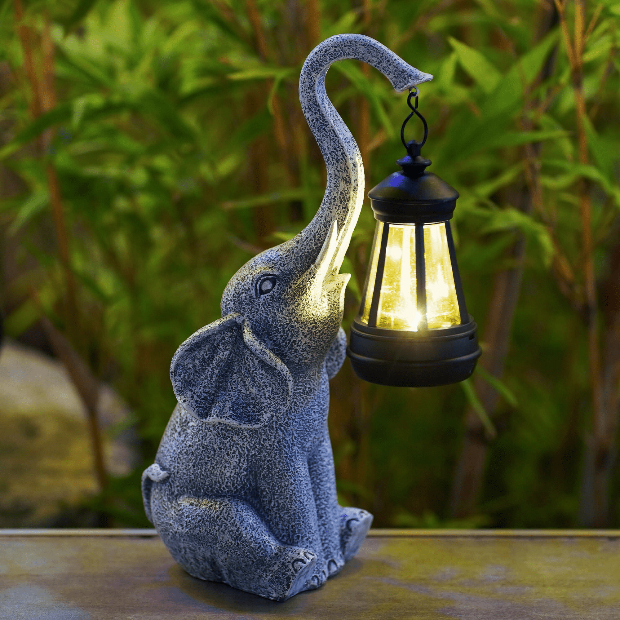 Elefant™ | Stimmungsvolle Solar-Außenbeleuchtung