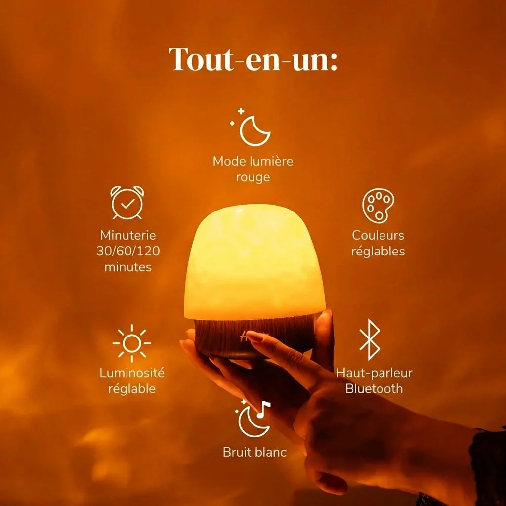 Nymera Glow | Design Wellenlampe