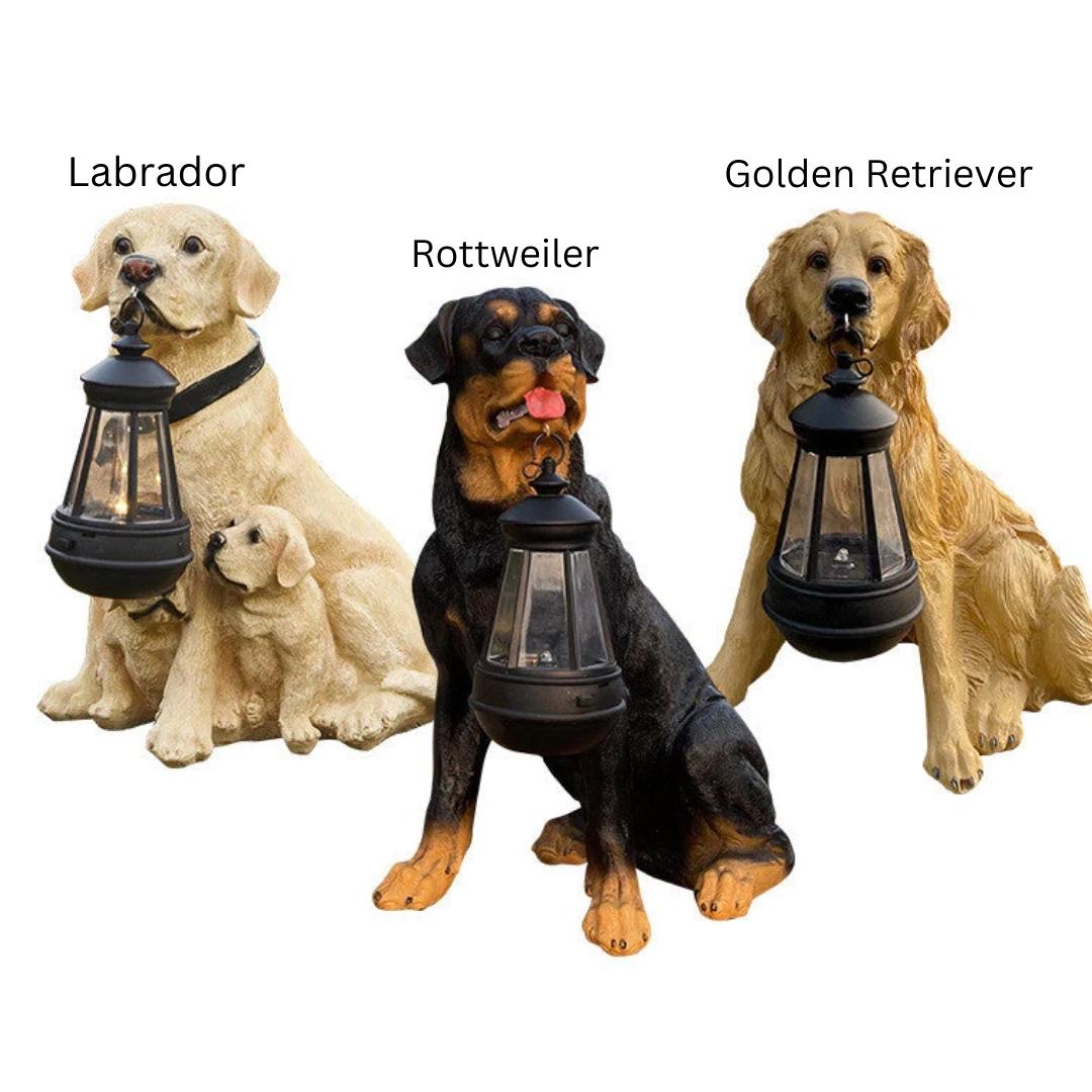 LumiPup™ Solar-Hundefigur – Warmes Gartenlicht