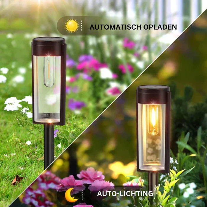 Lumipath™ Solar-Wegeleuchte – Modernes Luxus Gartenlicht