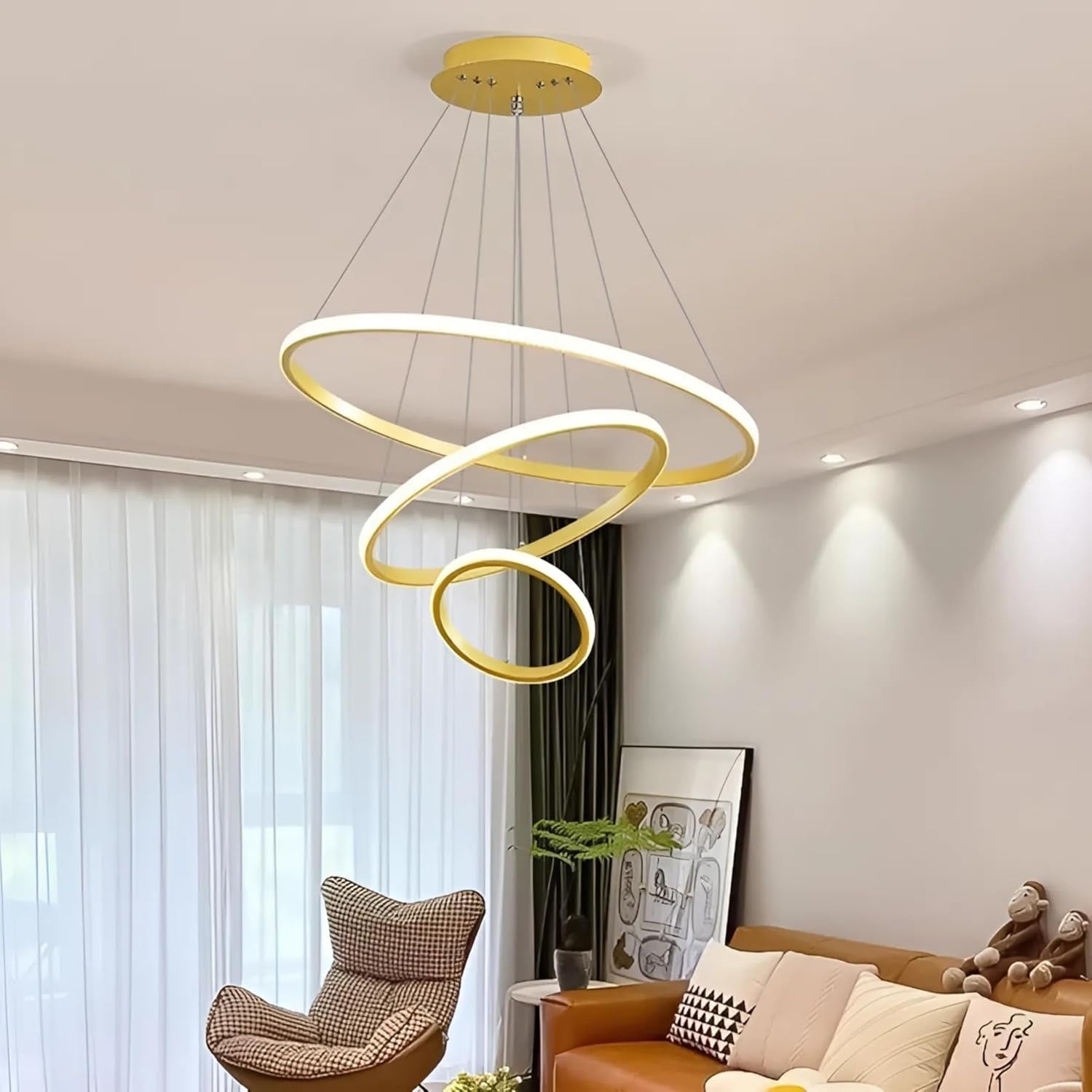 Annissa | Deckenleuchte „Ringen“