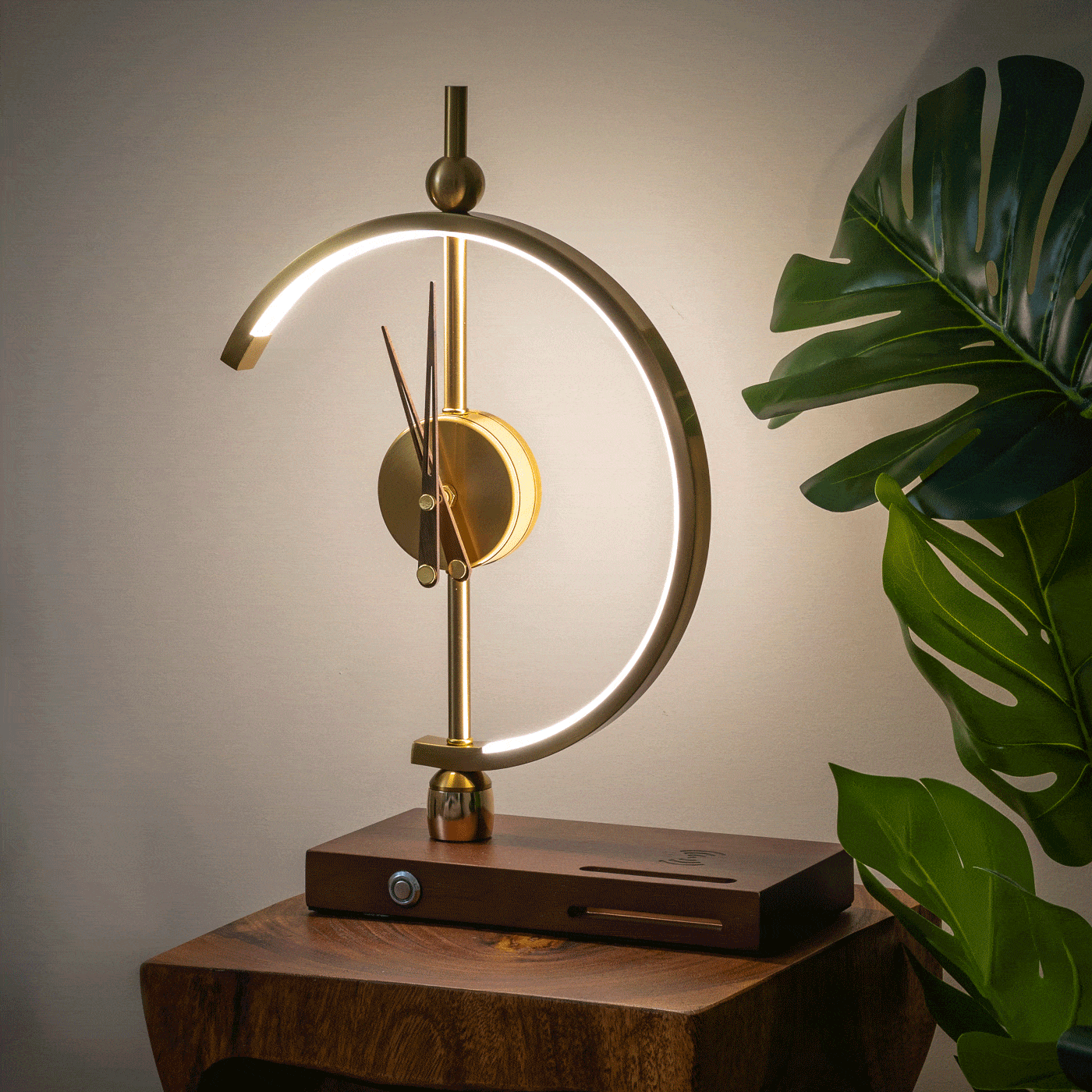 AuraZeit™ | Luxus Lampenwecker mit Ladefunktion