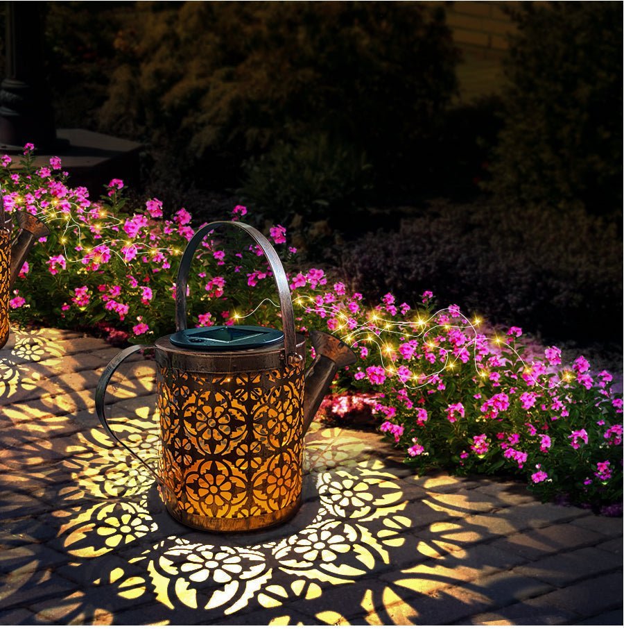AquaGlow™ Solar-Gießkanne – Magisches Gartenlicht