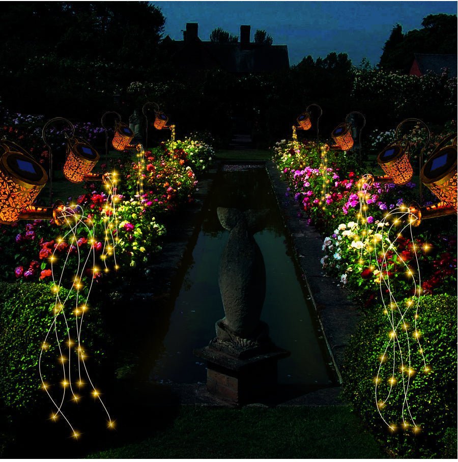 AquaGlow™ Solar-Gießkanne – Magisches Gartenlicht