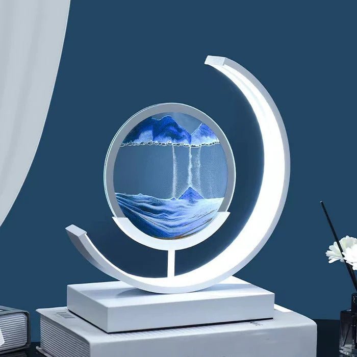 Sandlight™ | Treibsand-Tischlampe